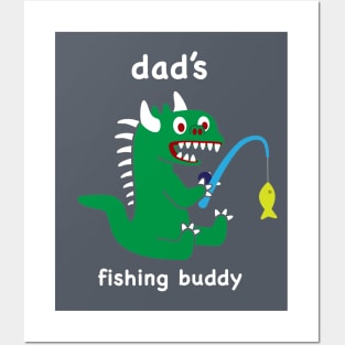 Lil Hodag - Dad’s Fishing Buddy Children’s Character Posters and Art